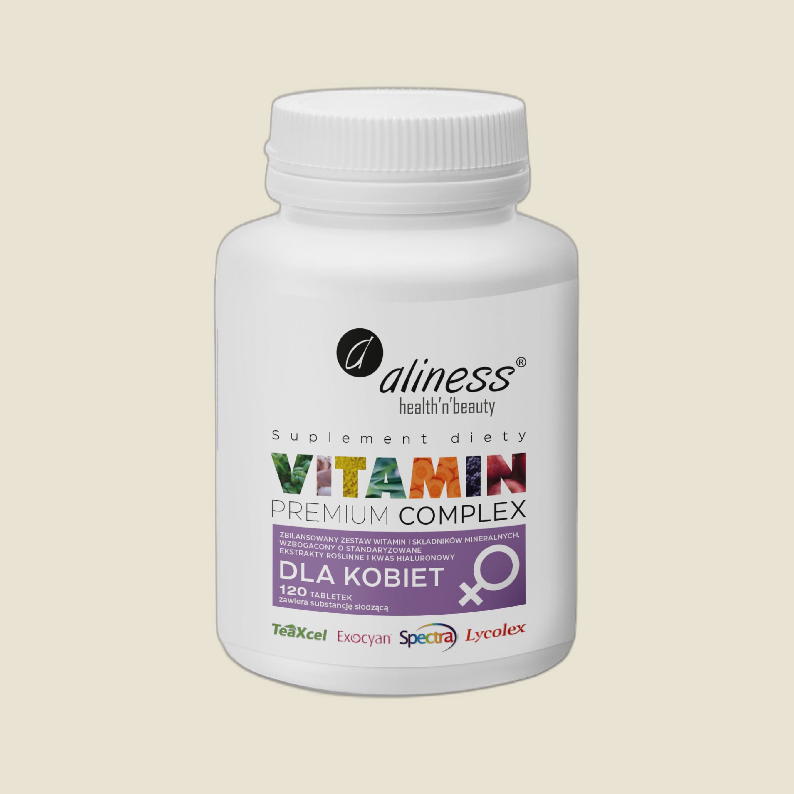 Premium Vitamin Complex dla kobiet x 120 tabletek