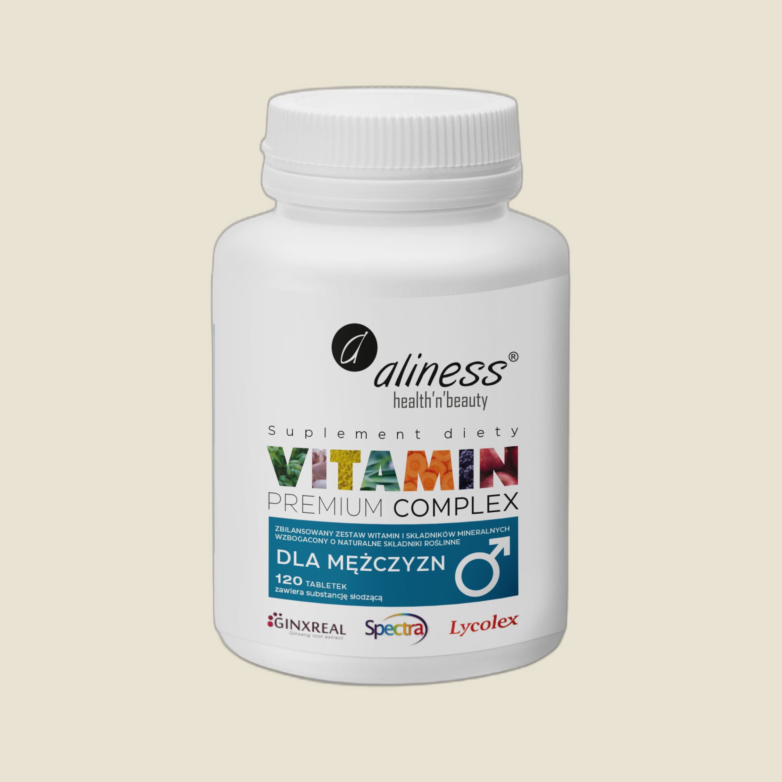 Premium Vitamin Complex dla mężczyzn x 120 tabletek