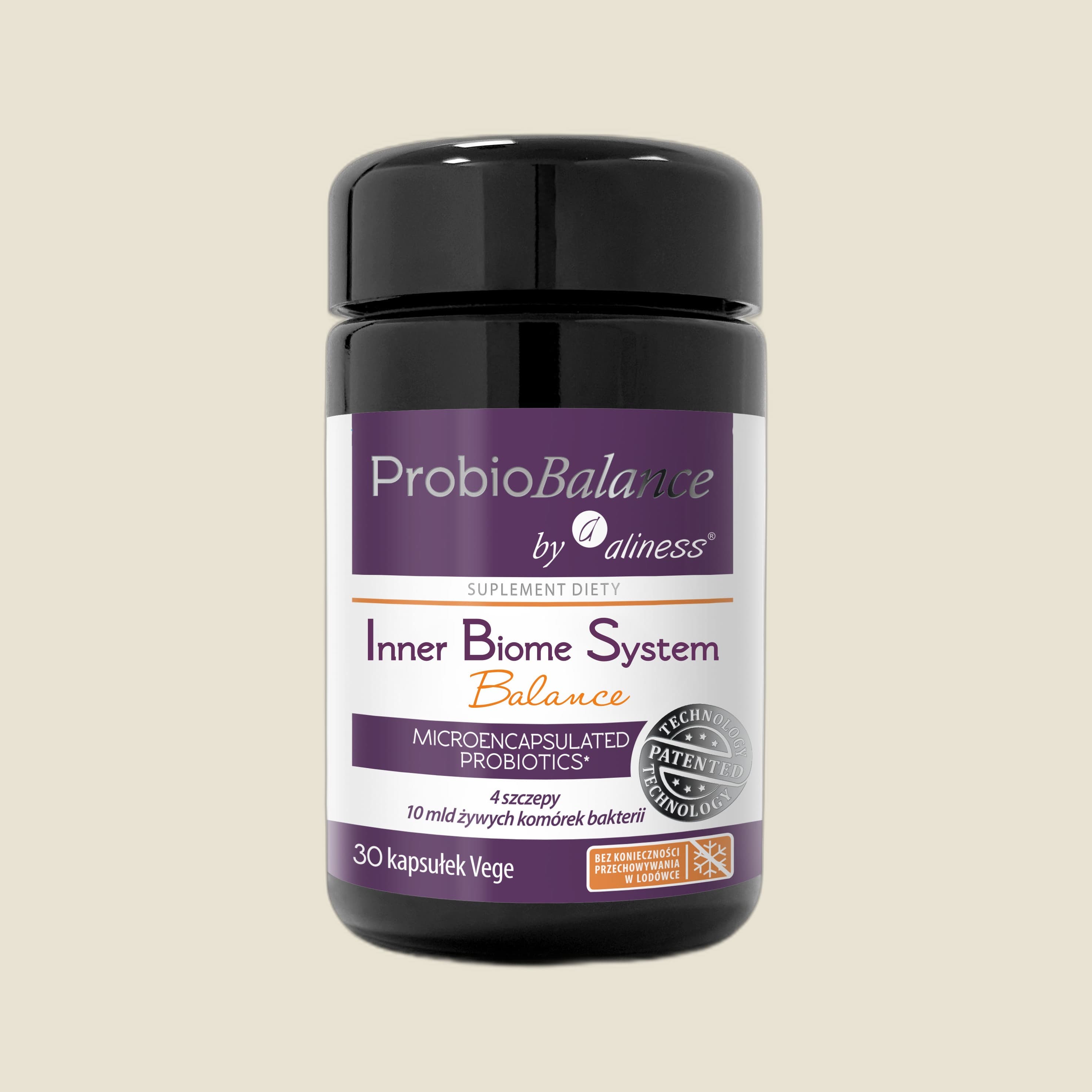 ProbioBALANCE, Inner Biome System Balance 10 mld. x 30 vege caps.